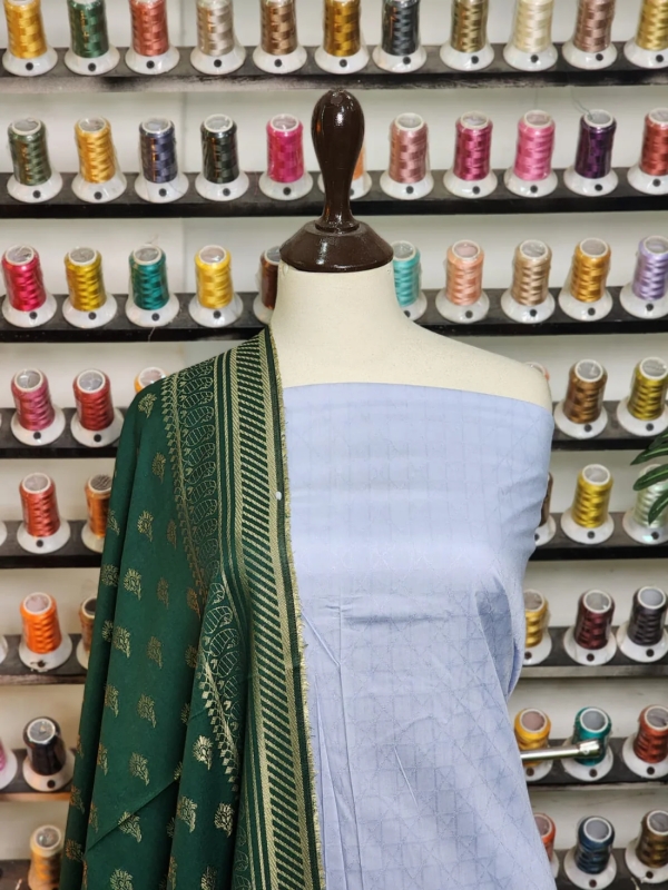Sapphire Jacquard Allover ST Jacquard Dupatta 3pc - Image 2
